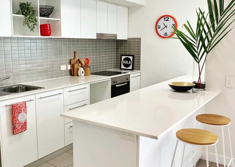 Open Small Galley Kitchen Ideas Styled Sellstaging