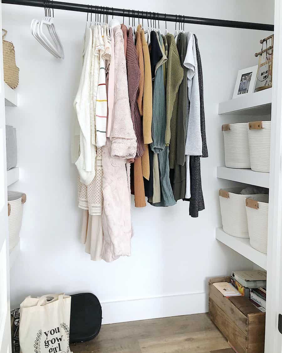 Organization Small Closet Ideas Ourkrooknook