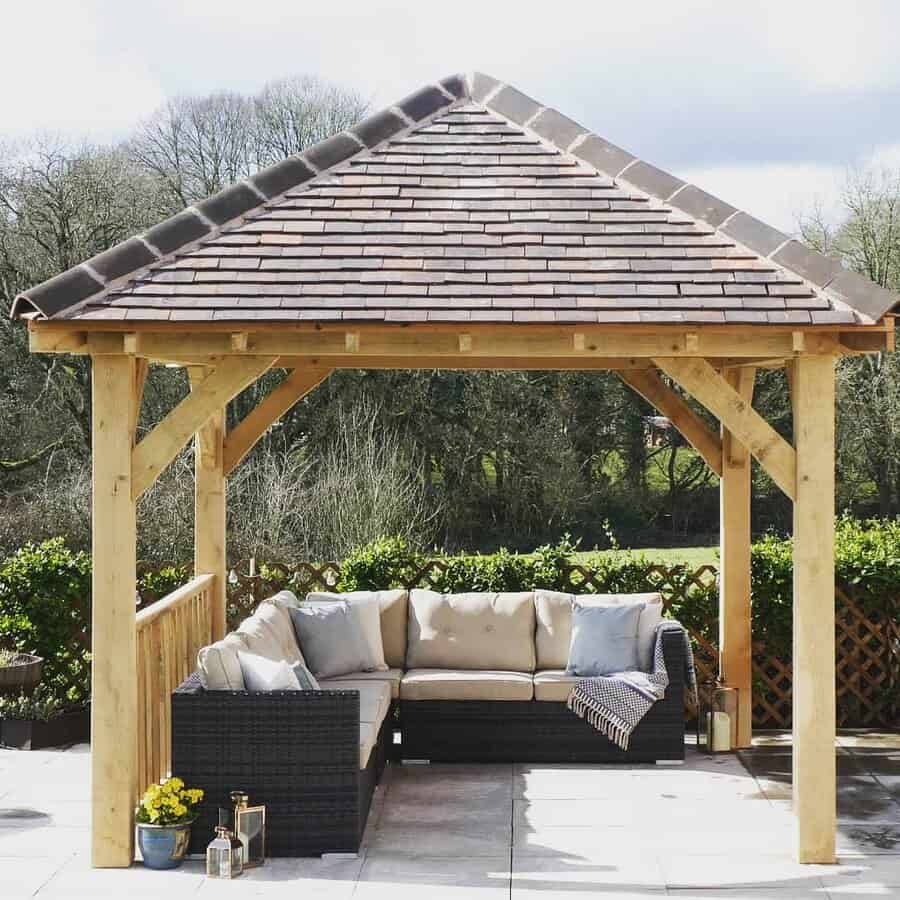 Outdoor Backyard Pavilions Ideas Wyreoak