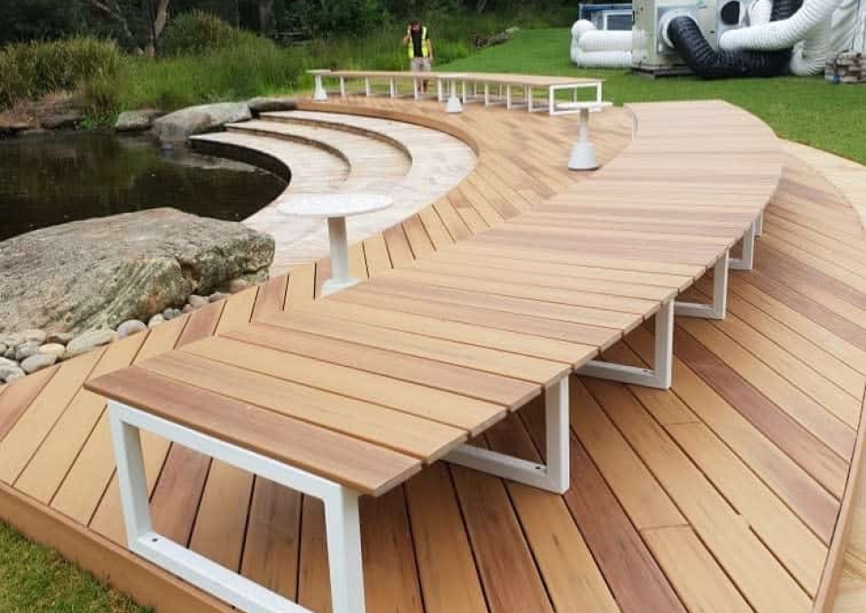 Outdoor Deck Bench Ideas Duralifedeckingoz