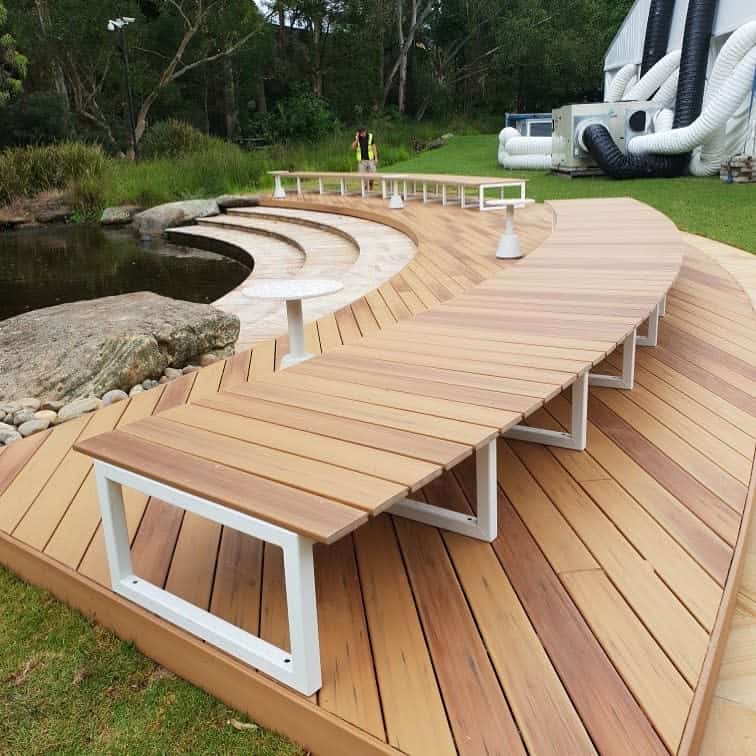 Outdoor Deck Bench Ideas Duralifedeckingoz