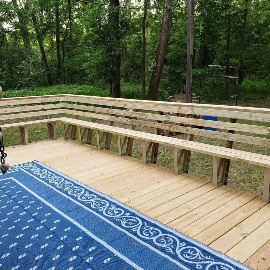 Outdoor Deck Bench Ideas On Pause