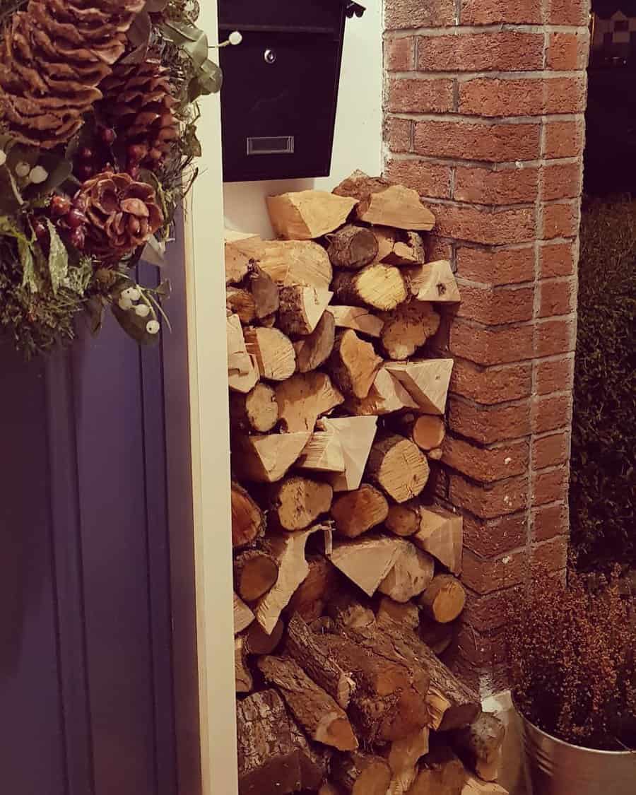 Outdoor Firewood Storage Ideas Abi Nugent