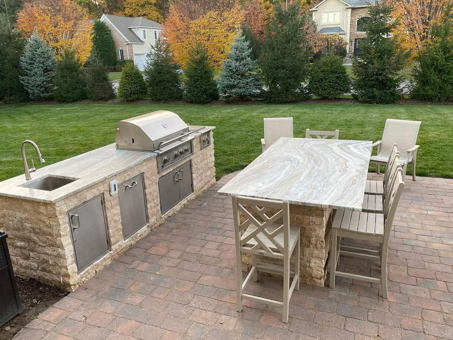 Outdoor Kitchen Island Ideas Outdoorlivingofnj