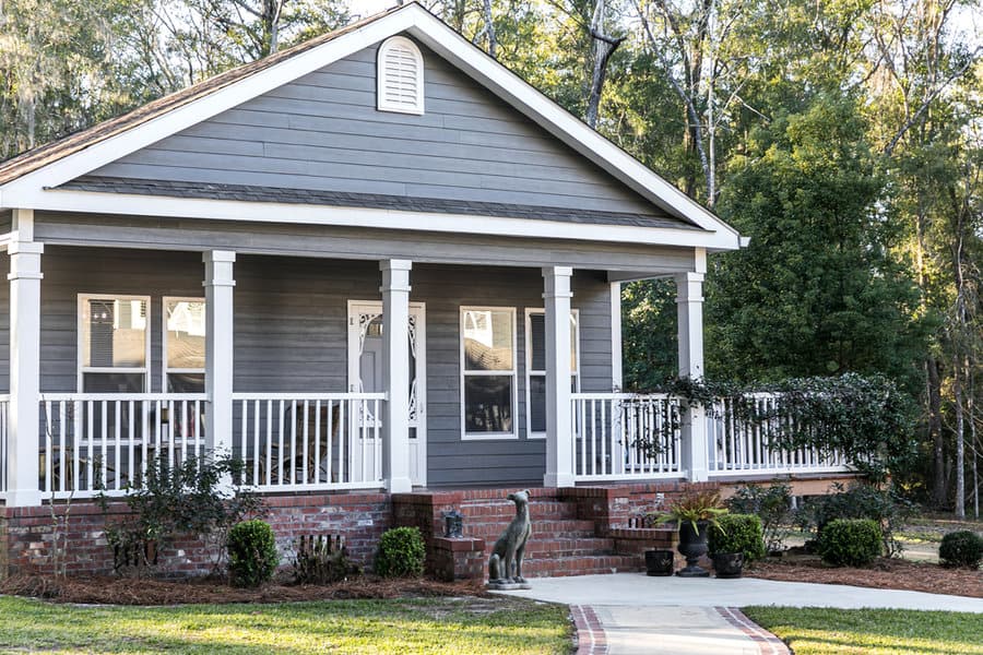 Painted Front Porch Railing Ideas