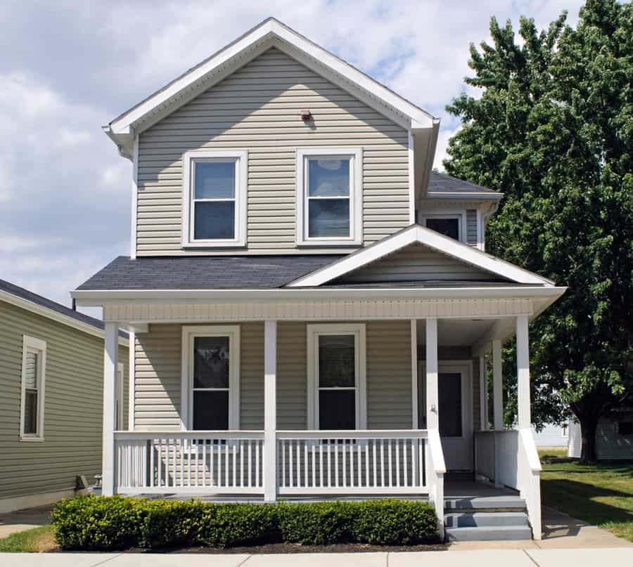 Painted Front Porch Railing Ideas