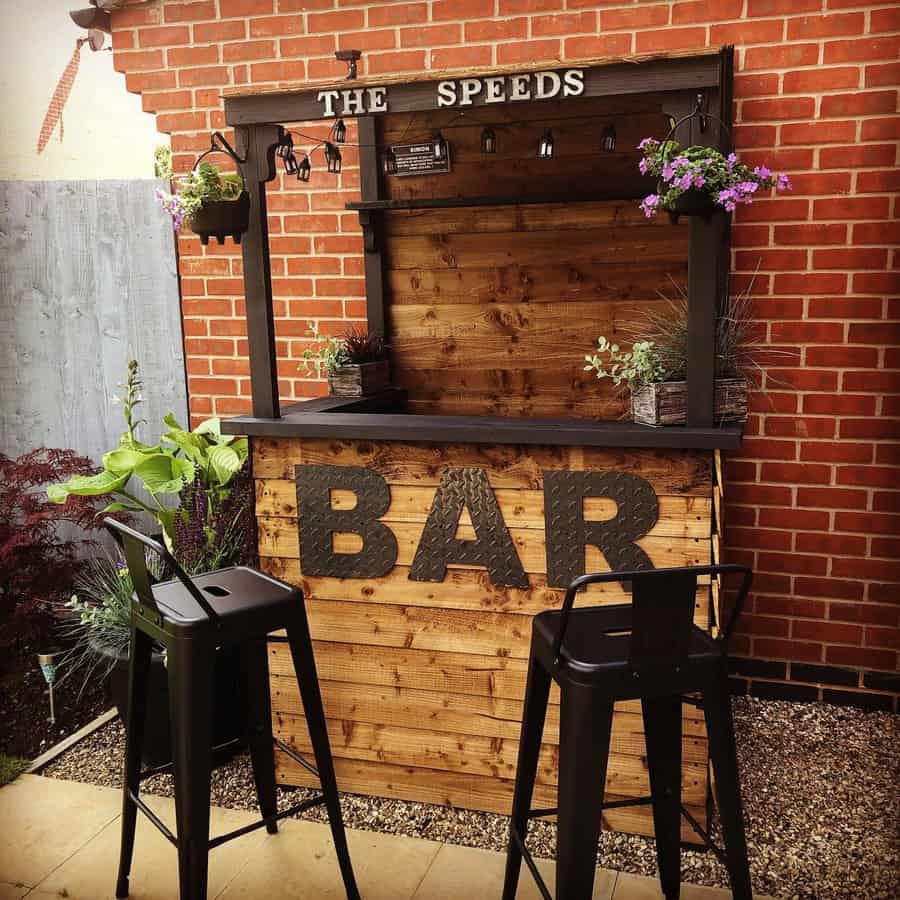 Pallet Backyard Bar Ideas Laureelau