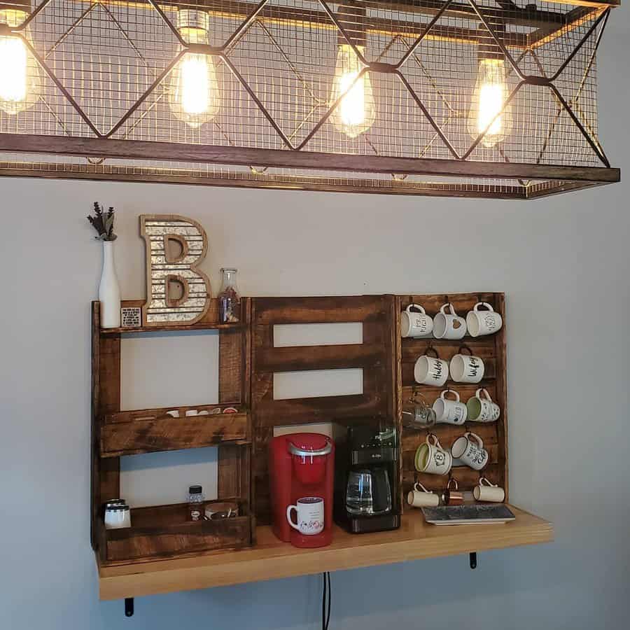 Pallet Coffee Bar Ideas Detectiveshades