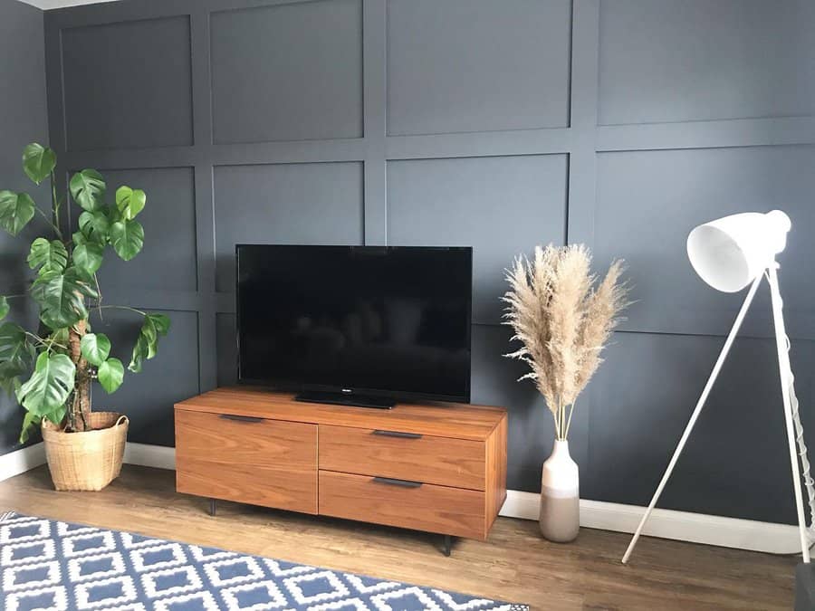 Panelling Accent Wall Ideas For Living Room Thehouseonoxfordstreet