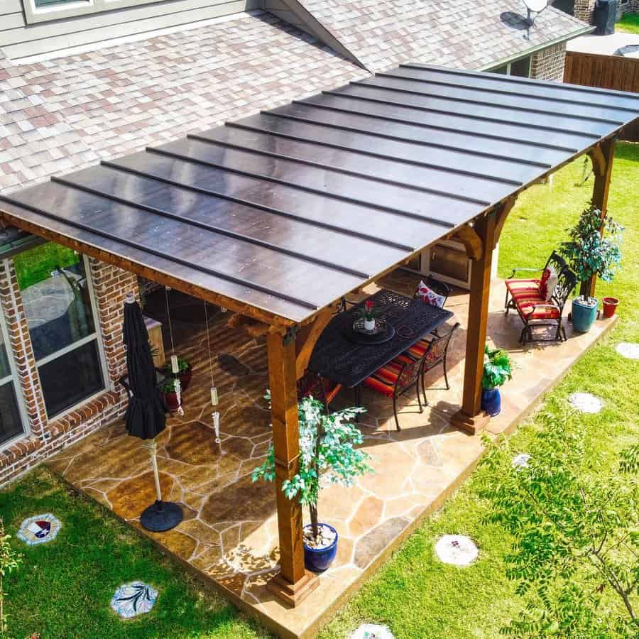 Patio Backyard Pavilions Ideas Cover Your Pergola