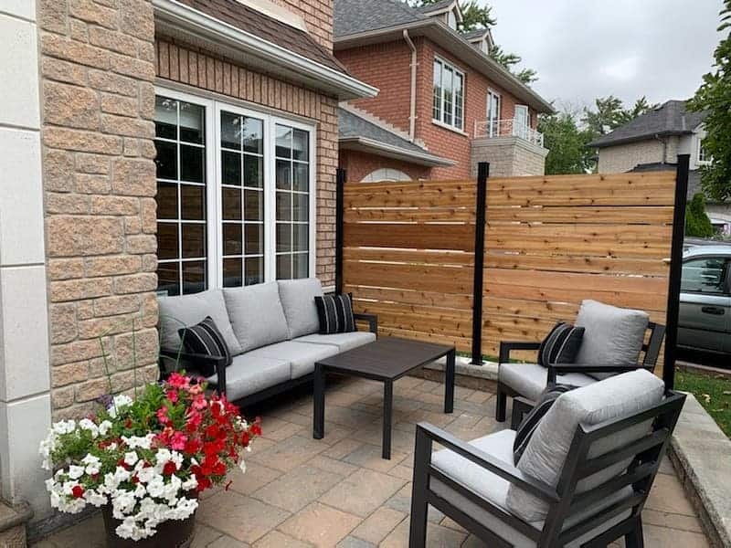 Patio Backyard Privacy Ideas Haltonlandscape