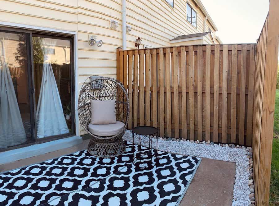 Patio Backyard Privacy Ideas Teaandtapemeasure