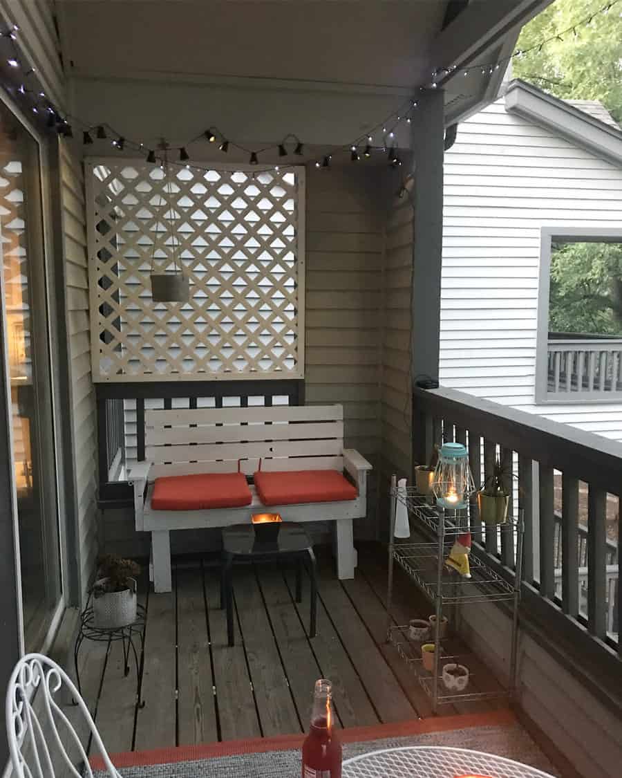 Patio Deck Bench Ideas Daniellekirrane