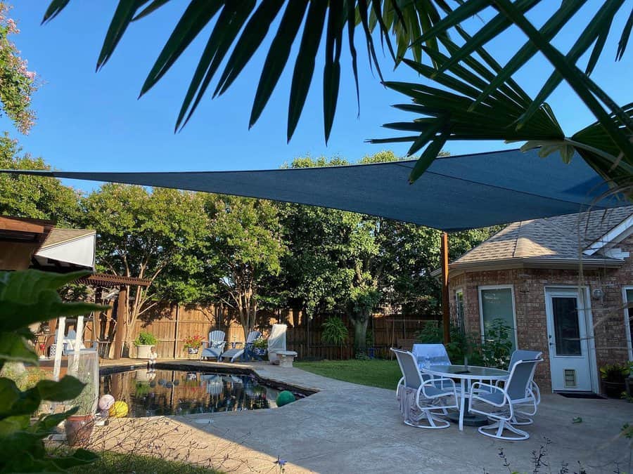 Patio Shade Sail Ideas Txshadesails