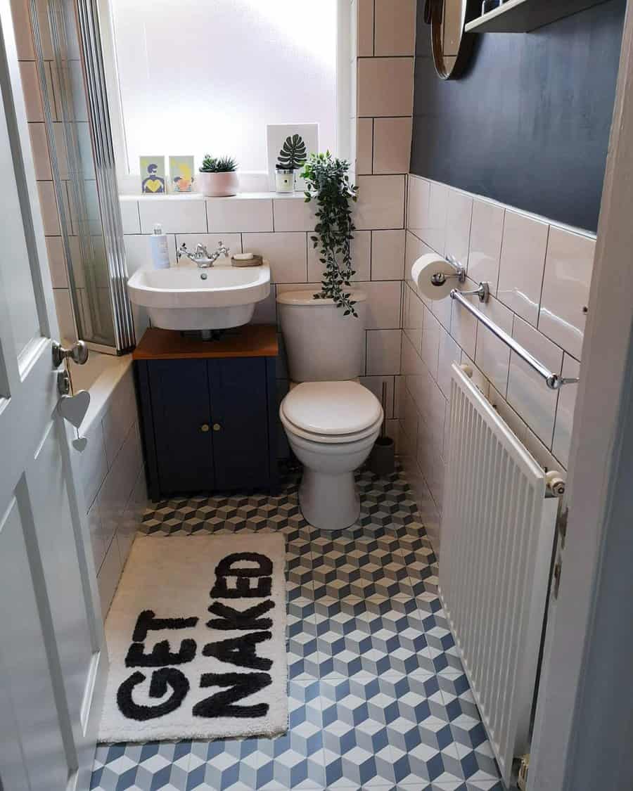 Pattern Bathroom Flooring Ideas Lisathawkins