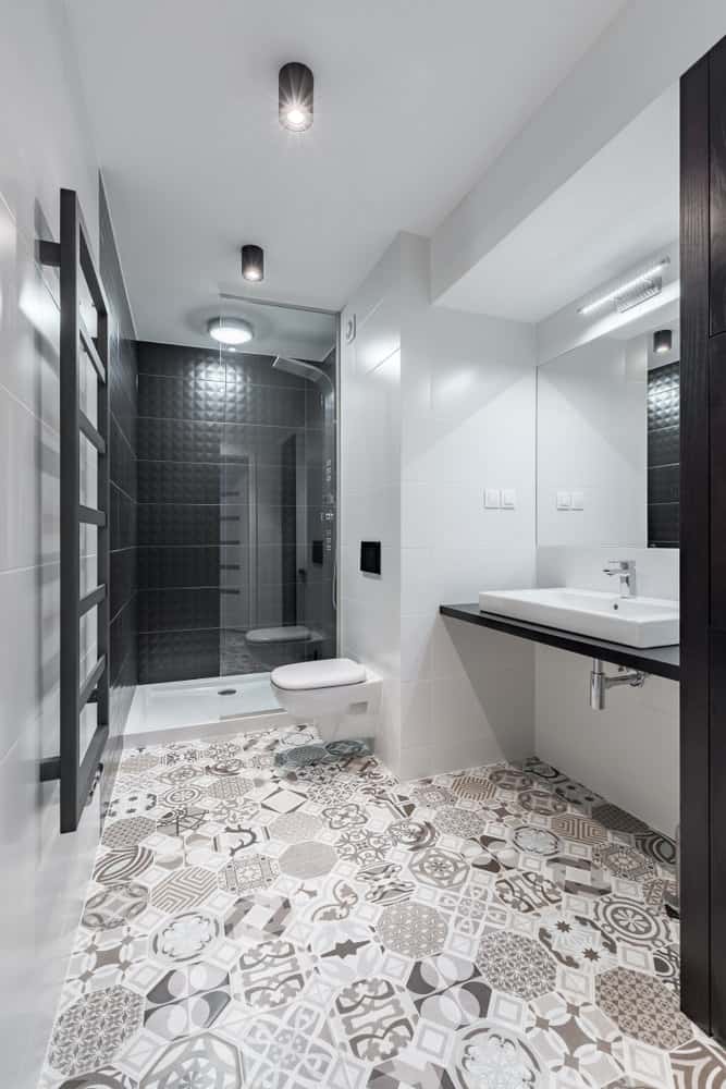 Pattern Bathroom Flooring Ideas