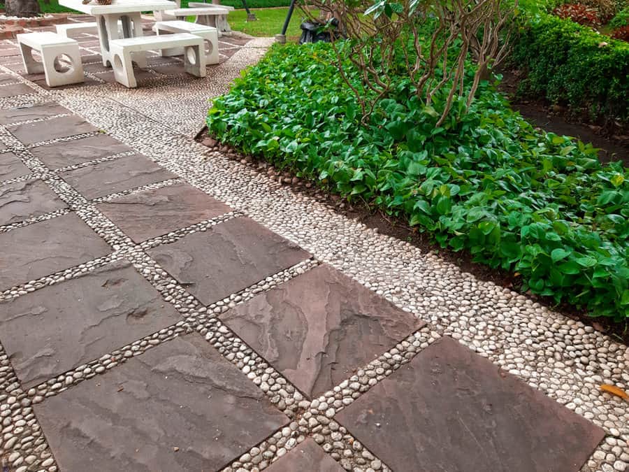 Paved Garden Path Ideas