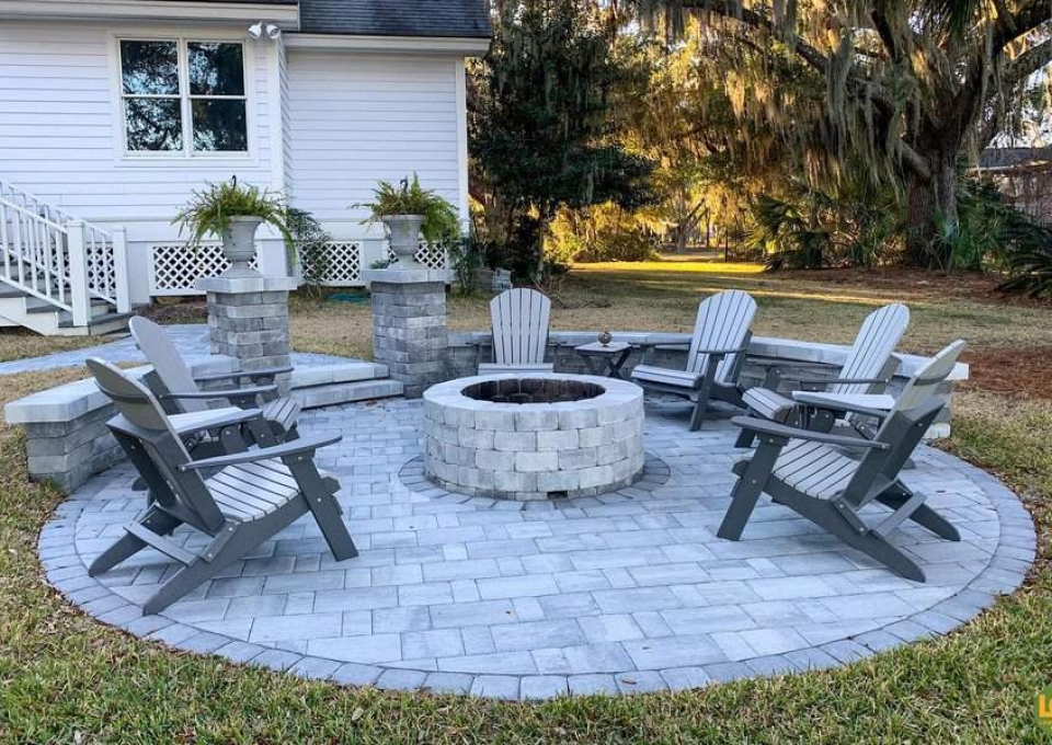 Paver Stone Patio Ideas Lowcountry Paver