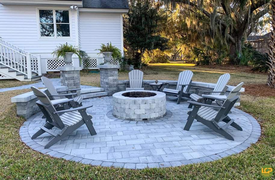 Paver Stone Patio Ideas Lowcountry Paver