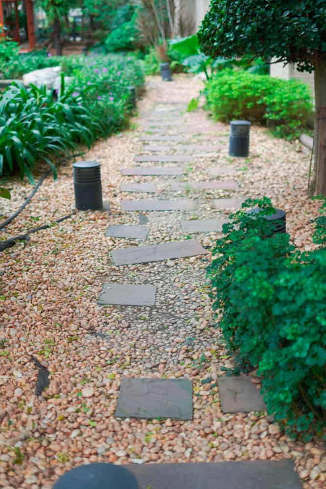 Pebbles Garden Path Ideas