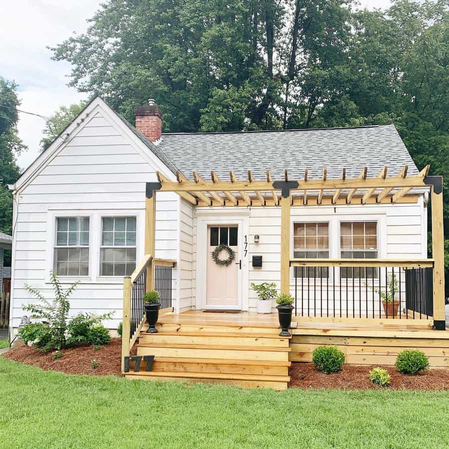 Pergola Front Patio Ideas Reese Clark