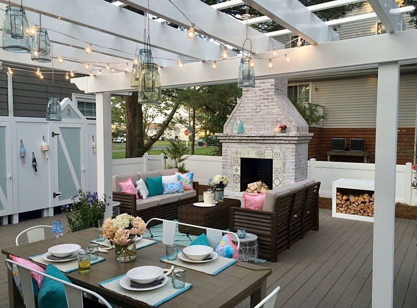 Pergola No Grass Backyard Ideas Marnieoursler