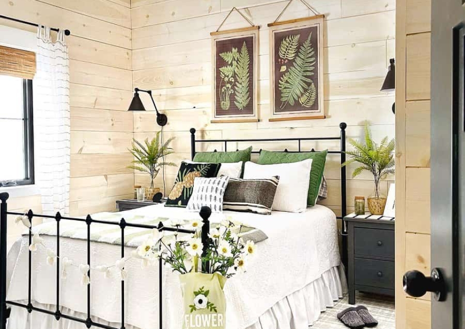 Pine Shiplap Wall Ideas Plaids And Poppies