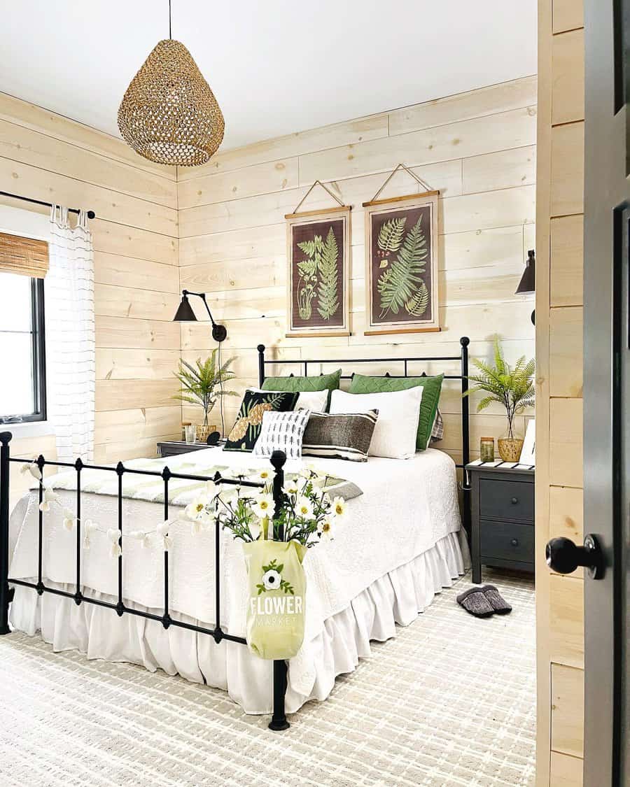 Pine Shiplap Wall Ideas Plaids And Poppies