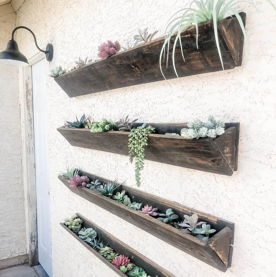 Plant Outdoor Wall Decor Ideas Nicolelucevichome