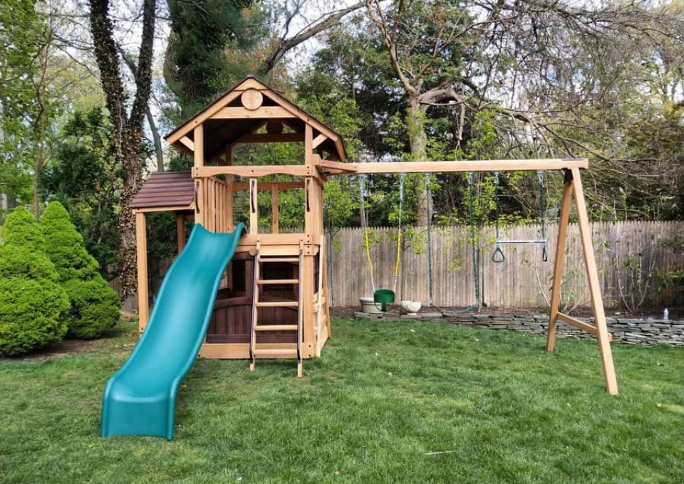 Playsets Backyard Playground Ideas Woodkingdomwest