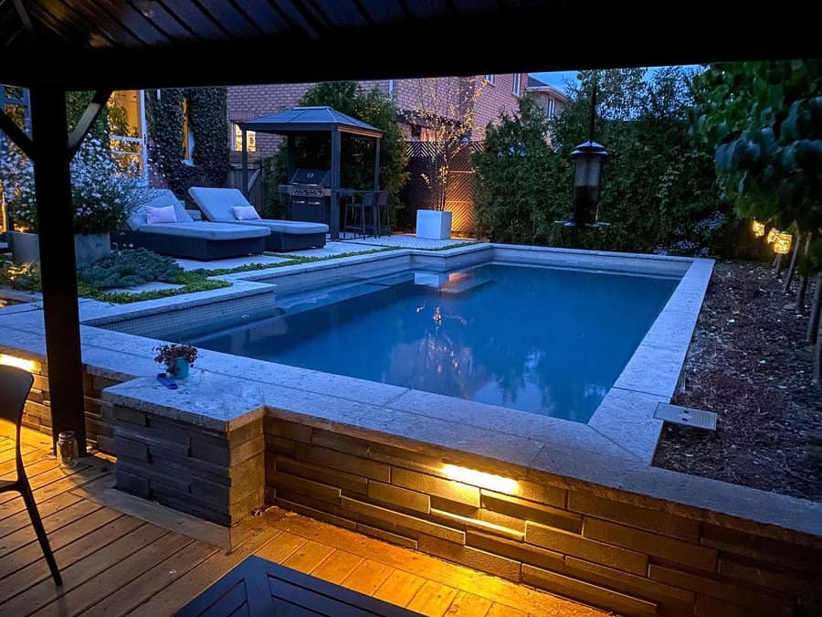 Plunge Backyard Pool Ideas Ladylandscape