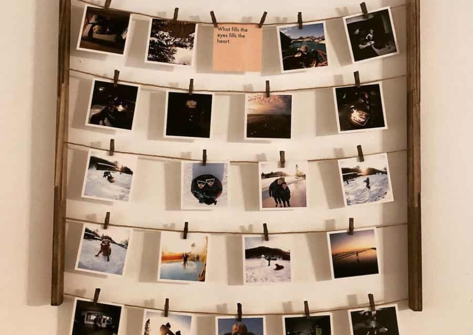 Polaroid Photo Display Ideas Amn