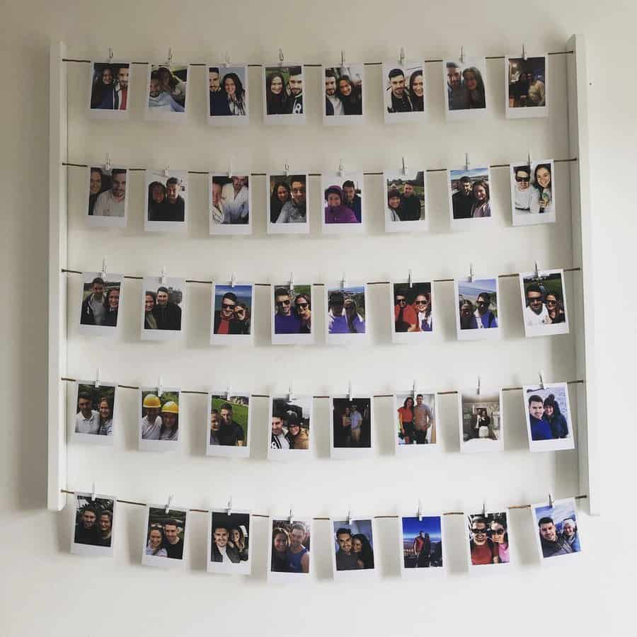 Polaroid Photo Display Our New Home At