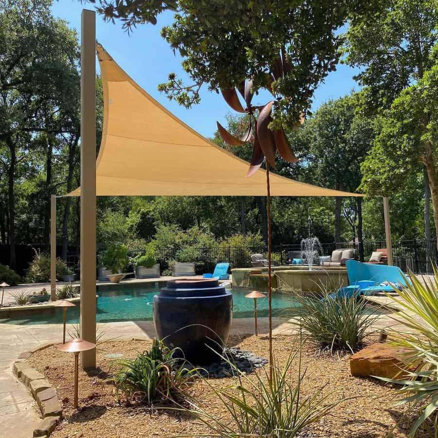 Pool Shade Sail Ideas Txshadesails