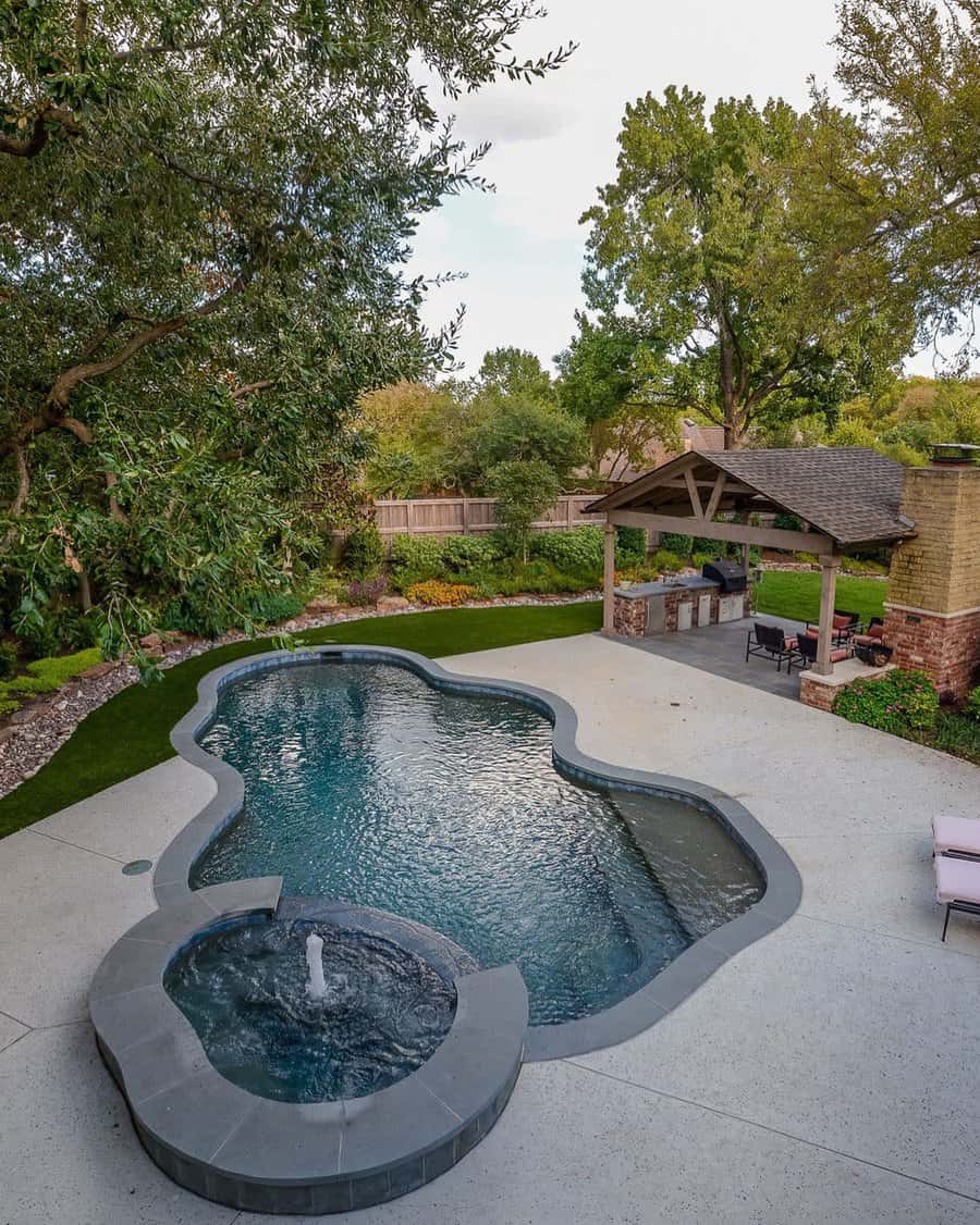 Pool Side Outdoor Kitchen Ideas Jasonosterbergerdesigns