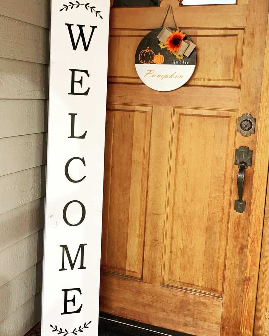 Porch Welcome Sign Ideas Itsallcraftytome