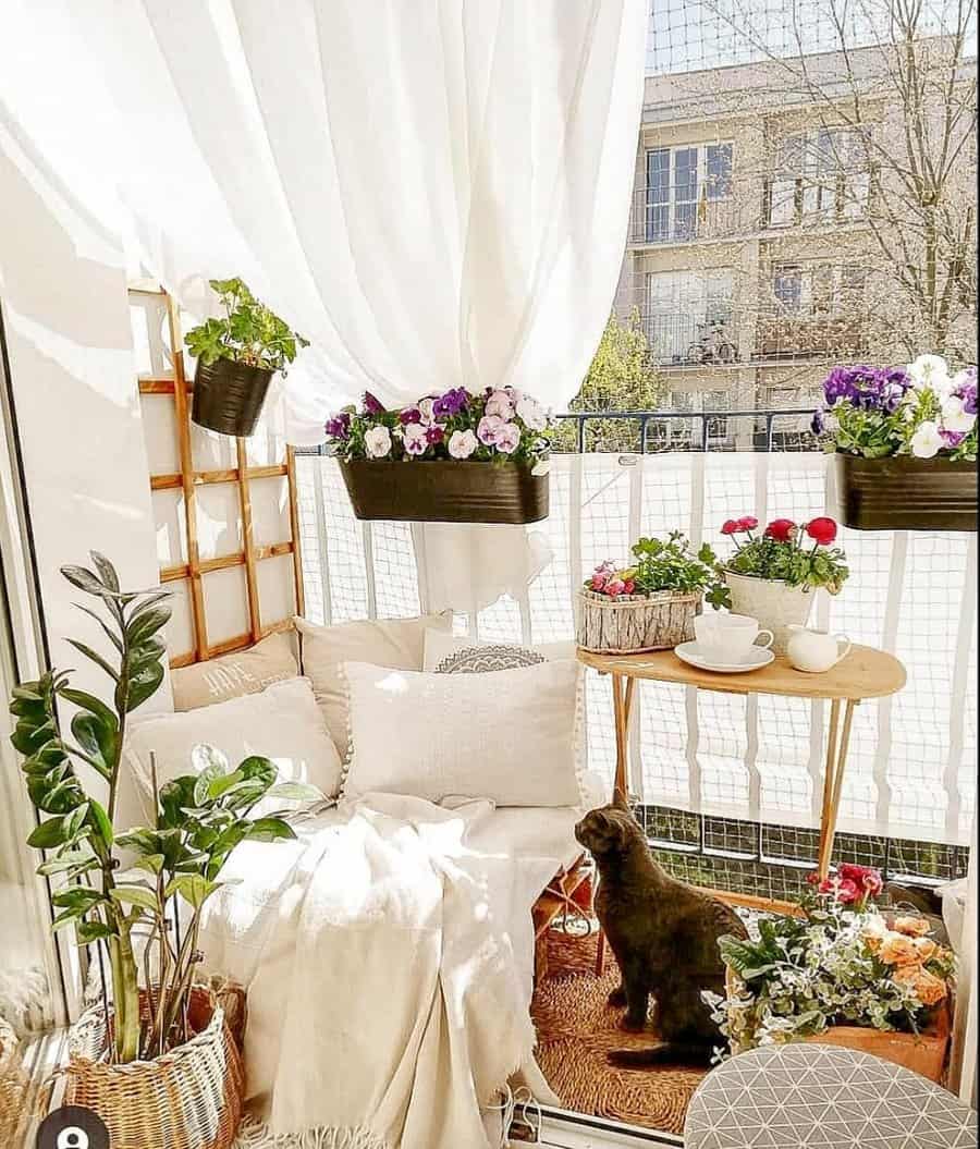 Privacy Apartment Balcony Ideas Greycats Home