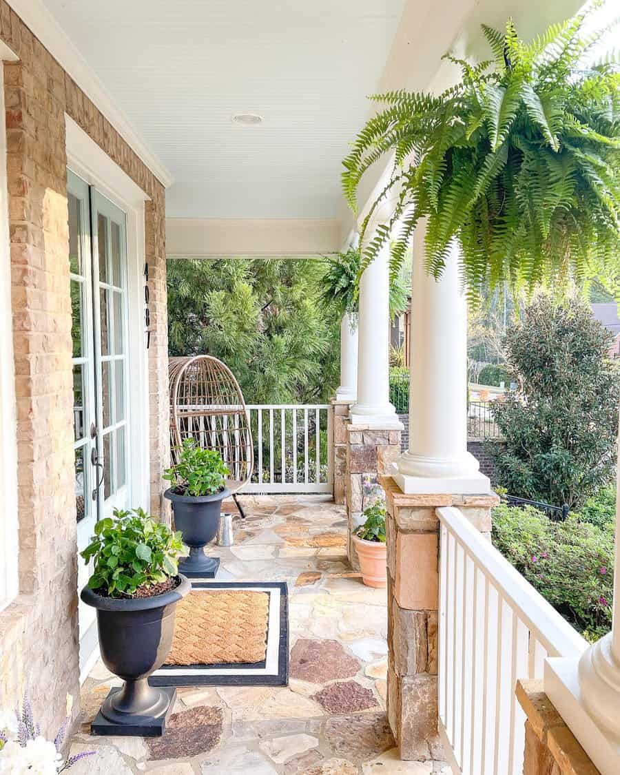 Railings Small Front Porch Ideas Rhouseinatlanta