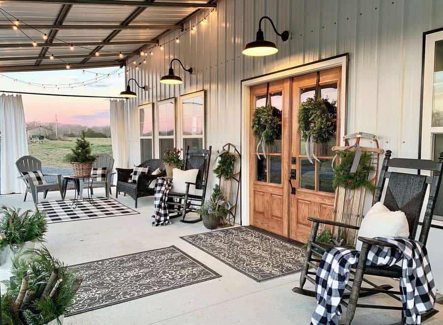 Ranch Front Patio Ideas Hickorynutfarmbarndominium