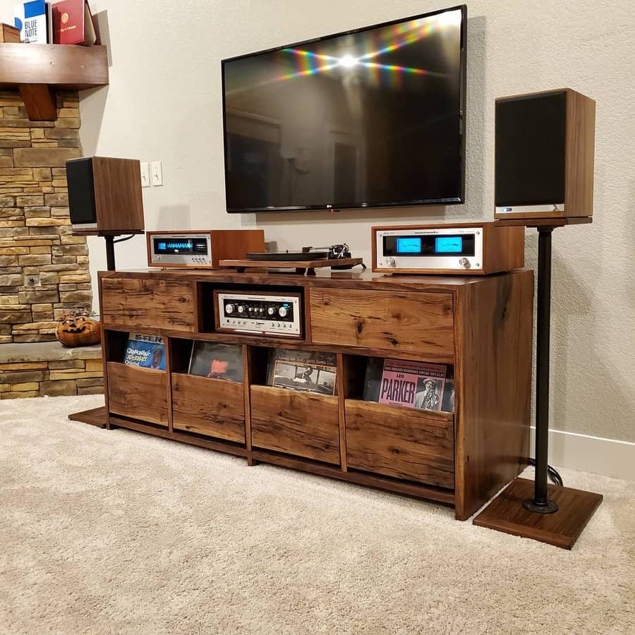 Record Cabinet Storage Ideas Lea Records