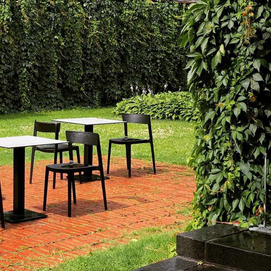 Red Brick Patio Ideas Helileinonkoski