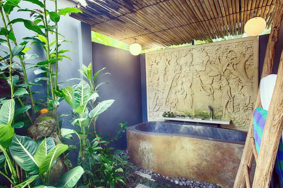 Resort Outdoor Bathroom Ideas Imaginebali