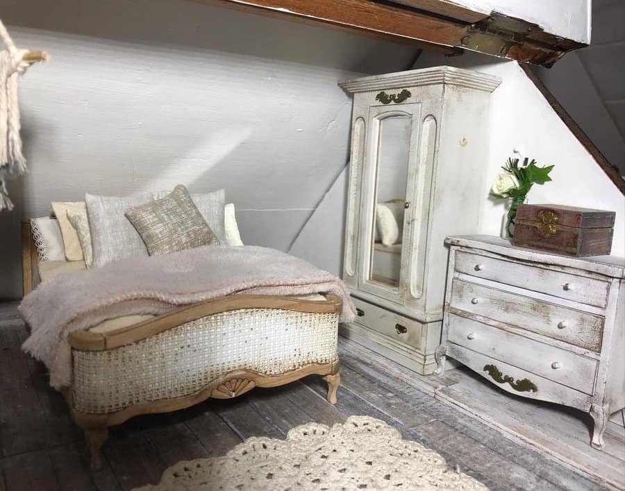 Rustic Attic Bedroom Ideas Attiic Miniatures