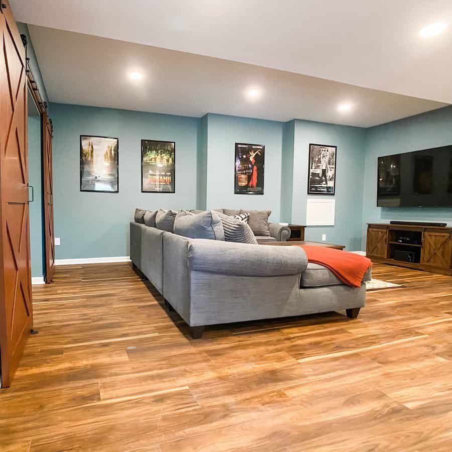 Rustic Basement Floor Ideas Kps Llc