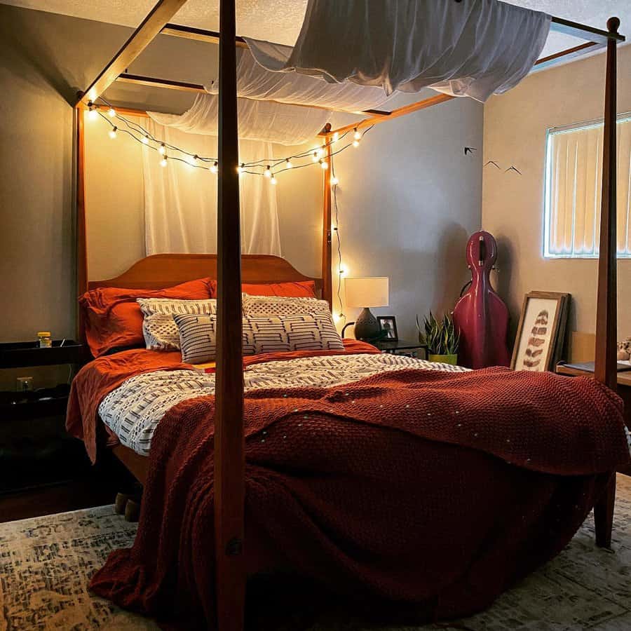 Rustic Canopy Bed Ideas Katcost