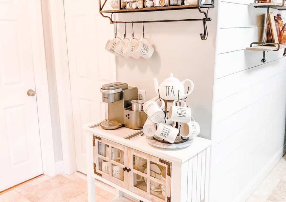 Rustic Coffee Bar Ideas Thebluebrickfarmhouse