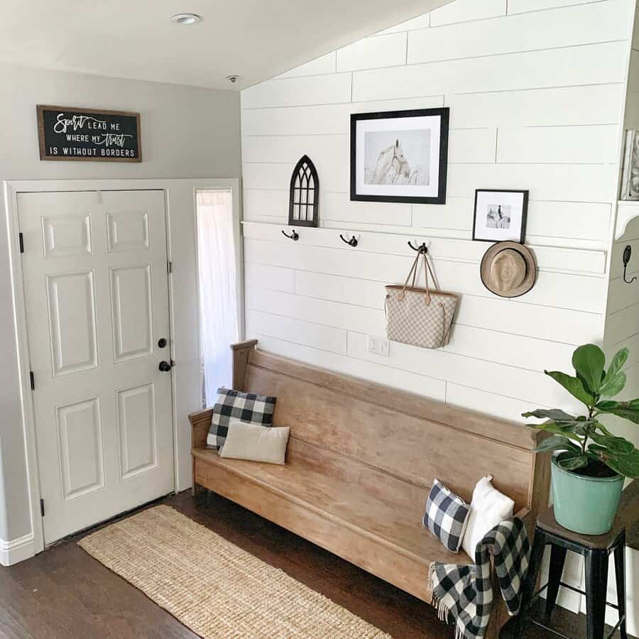 Rustic Entryway Bench Ideas Diyinspiredhouse