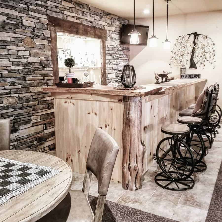 Rustic Finished Basement Ideas Tara Micheledesigns