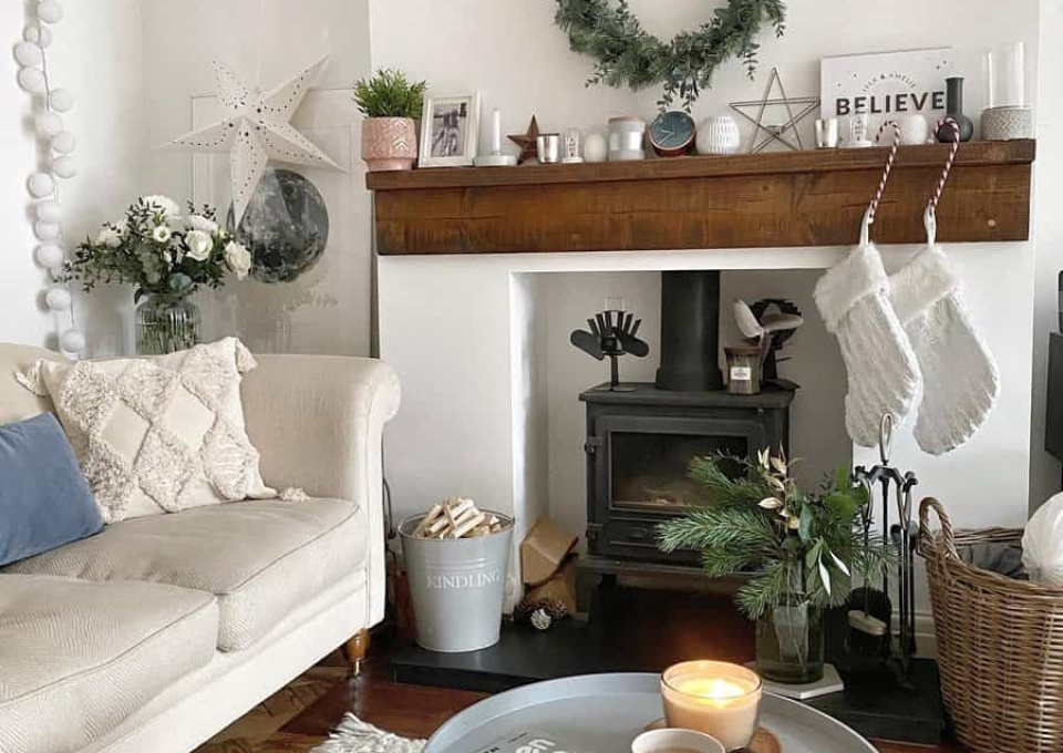 Rustic Fireplace Decor Ideas Lindyandcohome