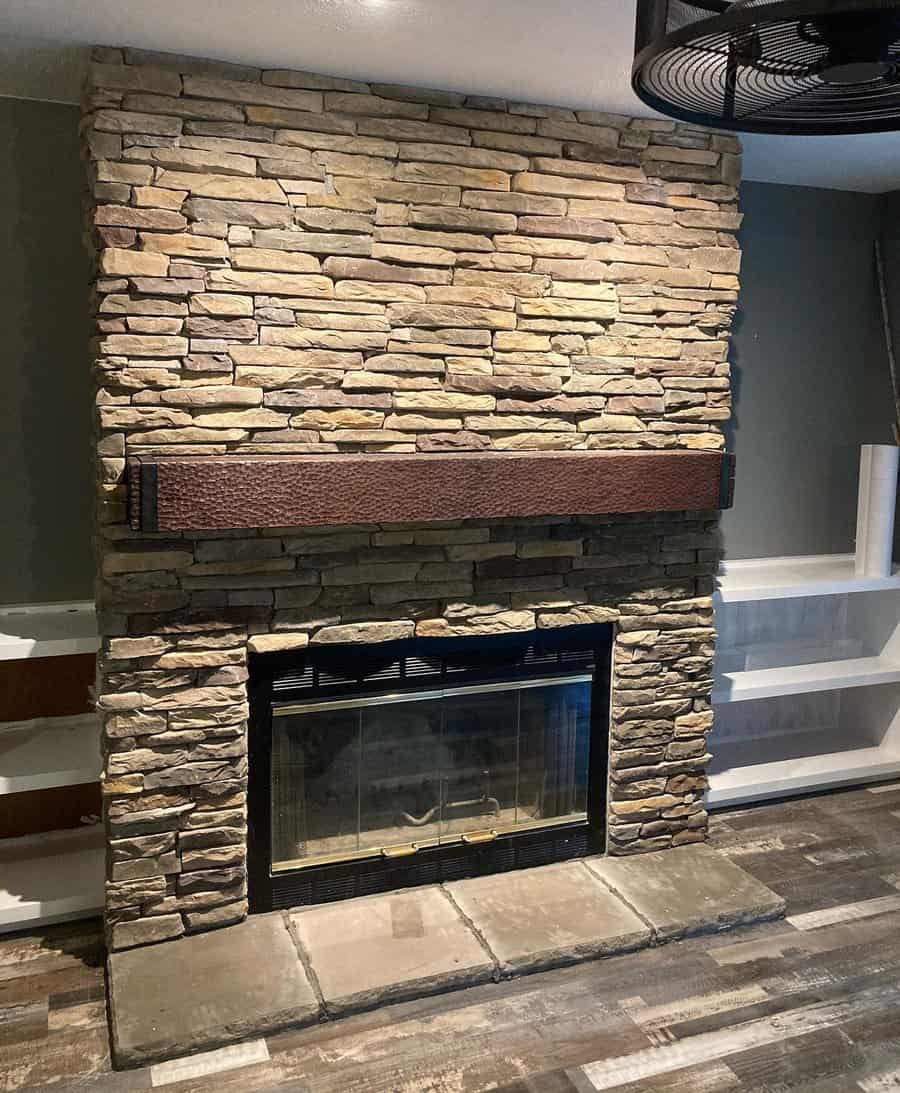 Rustic Fireplace Ideas J Hut